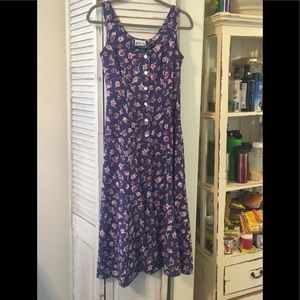 Vintage 90's Floral Midi